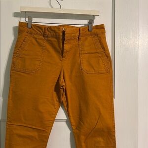 Old Navy yellow/gold pixie style